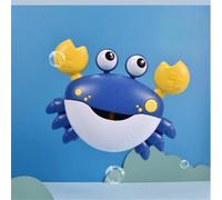 Wanym Giocattoli da Bagno per Bambini Bolle, Giocattolo da Vasca a Forma di Granchio Giocattoli con Bolle Squirters Macchina per Bolle con Musica per Vasca da Bagno Bambini Tempo,Blu