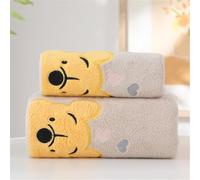 Wanym Set di Asciugamani da Bagno in Spugna, Asciugamano per Bambini, Asciugamani Spugna Asciugatura Rapida Morbidi, Soffici e Altamente Assorbenti per Spiaggia Nuoto Doccia,Cachi,Towel