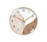 WAOCEO Orologio Orologio da parete di lusso Soggiorno Creativo Moda Arte Orologio a onde elettriche Orologio muto for camera da letto Decor Orologio da parete (Size : XL)