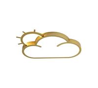 WAOCEO Plafoniera Lampada da soffitto a LED for stanza semplice, nuvola, sole, camera da letto, rete, ragazza rossa, calda, romantica, camera dei bambini, luce intelligente Plafoniere da Soffitto