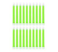 Waoclowr Bastone luminoso di emergenza, verde, 15 x 2 cm, 10 pezzi | per emergenze, kit di sopravvivenza, e feste; le barre luminose aiutano i team di soccorso a trovare