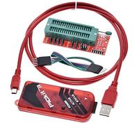 Waoclowr PIC Programmatore Adattatore USB ICD2/3 Universale in Z0508 | USB Full-Speed 12 Mbit/s, aggiornamento del firmware tramite PC/Web, intervallo di tensione 2.0-6.0 V
