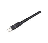 Waoclowr Scheda WiFi USB RT5370, tecnologia MIMO, scheda di rete 2.4G | Tecnologia MIMO e per evitare conflitti di canale, connessione sicura tramite WPA/WPA2/, installazione semplice.