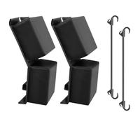 Waoclowr Supporto per paraurti Jetski, colore: nero | Forma più grande: circa 15 x 7,5 x 3,5 cm. Protegge le pagine durante la e può essere riposta in modo compatto