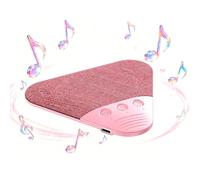 Wapasezyar Altoparlante Bluetooth Pillow Speaker per dormire, mini altoparlante Bluetooth portatile, senza fili, con bassi stereo, cuffie per dormire private (rosa)