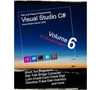 War and Peace - C# Programming 6 Vol.: Student and Teacher Workbook. Fun, easy, stand-alone, projects