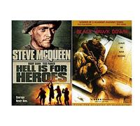 War Classic and Modern - Hell is for Heroes & Black Hawk Down 2-Movie Bundle