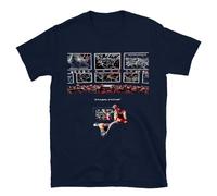 War Games Maglietta American Retro Movie Tee 80s Computer Hacker Cold War Film, blu, L