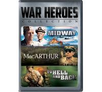 War Heroes Collection (Midway / MacArthur / To Hell and Back) (DVD) Gregory Peck