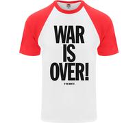 War Is Over If You Want It John Lennon DA UOMO S/S Baseball T-Shirt