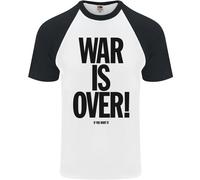 War Is Over If You Want It John Lennon DA UOMO S/S Baseball T-Shirt