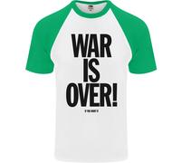War Is Over If You Want It John Lennon DA UOMO S/S Baseball T-Shirt