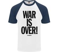War Is Over If You Want It John Lennon DA UOMO S/S Baseball T-Shirt