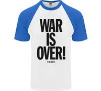 War Is Over If You Want It John Lennon DA UOMO S/S Baseball T-Shirt