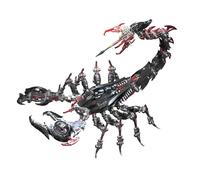 War Scorpion - Puzzle 3D in metallo per adulti, kit di assemblaggio meccanico di animali bionici, decorazione creativa e regalo (1073 pezzi)