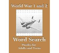 War Themed Word Search Book: Word Search with Easy to Read Print about World War 1 and 2, Armed Forces and More ... 8.5x11 inches/ 110 pages/ 50+ puzzles... Great for Holidays, Gifting and Free Times