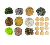 War World Gaming Kit Basette Miniature e Materiali Base - 28mm Scala Wargame Terrain Diorama Scenario Guerra Miniature Accessori Paesaggio Modello Figure Spedizione Tracciata