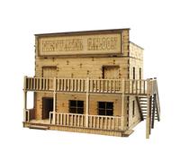 War World Gaming Saloon del West - Edificio per Miniature Wild West - Adulti - Costruttori di Modelli