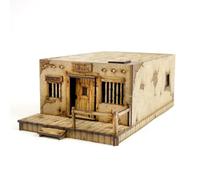 War World Gaming WWGaming Wild West Carcere | WGSH-003 - Wargame MDF Terrain Scenario Antico West Figura