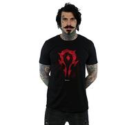 Warcraft Uomo Horde Emblem Maglietta XXX-Large Nero