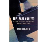 Ward Farnsworth The Legal Analyst - A Toolkit for Thinking about the (Tascabile)