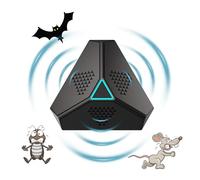 WARDBES Repellente per Topi, Ultrasuoni per Ratti, Ultrasuoni Mouse e Ratti con Luce LED Repellente Ultrasuoni Dissuasori per Topi Roditori Parassit Ratti Ragni Falene Formiche