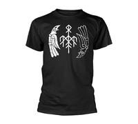 WARDRUNA - KVITRAVN (ORGANIC TS) BLACK T-Shirt Medium