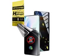 WardSan [1 pezzo per Samsung Galaxy S24 Ultra 6,8 pollici Pellicole proteggi schermo Hydrogel Anti-Spy Private 3D | Supporto per selfie gratuito | Antiurto | Protezione morbida in TPU | Meglio del vet