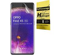WardSan [2 Pezzi Per OPPO FIND X5 5G 6.55" - Pellicola Protettiva per Schermo Idrogel 3D con supporto per telefono dito | Anti-shock | Compatibile con custodie TPU | Pellicola Protettiva TPU Morbida