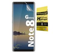 WardSan Idrogel - Pellicola protettiva per schermo 3D per Samsung Galaxy Note 8, protezione integrale 3D, trasparente invisibile, compatibile con cover, custodia, in TPU morbido