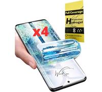 WardSan [Pack 4 pezzi per Samsung Galaxy A55 4G/5G 6.6" - Pellicola protettiva 3D Hydrogel | antiurto | compatibile con cover | Pellicola protettiva in TPU morbida | Meglio di un vetro temperato
