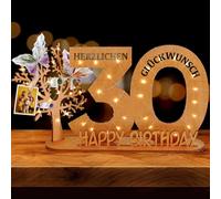 Warehouse 2024, regalo di compleanno originale per donne e uomini, regalo di denaro per compleanno con cartello in legno, libro degli ospiti, decorazione per compleanno, numero di compleanno, cartello