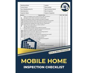 Warehouse Safety Inspection Checklist: Workplace Safety, Compliance & Risk Management in Warehouses | Inspection Report Book