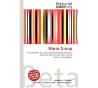 Warez Group: .nfo, Operation Buccaneer, Operation Fastlink, Operation Safehaven, Operation Site Down, Federal Bureau of Investigation