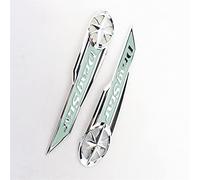 WARFEL Accessori 3D Distintivo Dell'emblema della Decalcomania Serbatoio Carburante Sticker Rilievo Carro Armato Protezione Decalcomania per Y&amaha Dragstar V-Star XV XVS400 650 1100