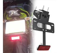 WARFEL Coda Posteriore Tidy Numero Portatarga per Kawasaki Z900 2017 2018 2019 2020 2021 2022 2023 Moto Fender Eliminator Kit Portatarga