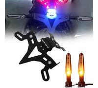 WARFEL Portatarga Moto per Y&amaha MT-07 MT 07 FZ-07 MT07 2013 2014 2015 2016 2017 2018 2019 2020 2021 2022 2023 Fender Eliminator Staffa di Registrazione Portatarga (Color : MT-07 A)