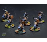 Warg Riders - Mordor - Signore degli anelli COMMISSIONE dipinto