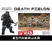 Wargames Atlantic Campi di morte - Fanteria Einherjar (24 personaggi), in plastica rigida (polistirene ad alto impatto), 28 mm