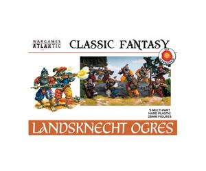 Wargames Atlantic Classic Fantasy Landsknecht Ogres
