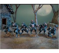 Wargames Atlantic Classic Fantasy: Lupi mannari (20 figure in plastica dura multiparte, 28 mm)