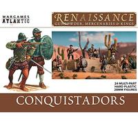 Wargames Atlantic: Conquistadores (24 figure multiparte in plastica dura da 28 mm)