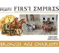 Wargames Atlantic, First Empires - Carri dell'età del bronzo, 3 pezzi in plastica rigida (polistirene ad alto impatto), 28 mm
