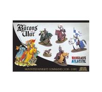 Wargames Atlantic, L'età della cavalleria, comando cavaliere a cavallo (1150-1320), miniature in scala 28 mm