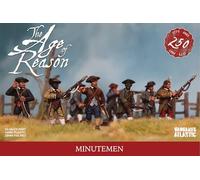 Wargames Atlantic, L'età della ragione, Minutemen, miniature in scala