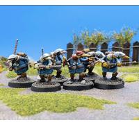 Wargames Atlantic, This Quar's War, Quar Coftyran Infantry, miniature in plastica dura da 28 mm