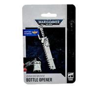 Warhammer 40.000: Adeptus Astartes Chainsword apribottiglie - Licenza Ufficiale Collezionabile, Premium Warhammer Fan Accessorio