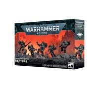 Warhammer 40.000 Chaos Space Marines Raptors - Miniatura da Tavolo