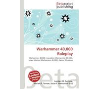 Warhammer 40,000 Roleplay: Warhammer 40,000, Inquisition (Warhammer 40,000), Space Marines (Warhammer 40,000), Games Workshop