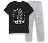 Warhammer 40,000 Techmarine - Set da uomo con maglietta e fondo lounge, Nero , M